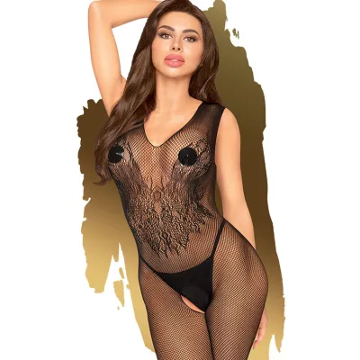 Wild Catch Crotchless Fishnet Bodystocking By Penthouse