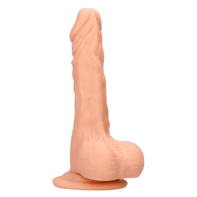8 Inch Dong With Testicles Flesh