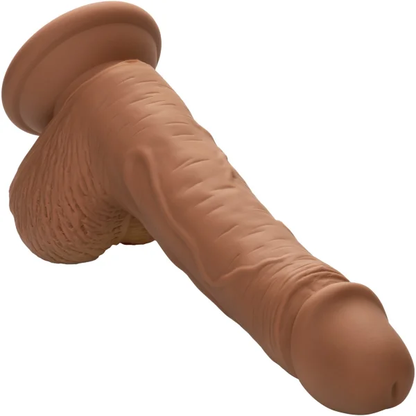 Silicone Studs Realistic 5" Suction Cup Dildo - Caramel