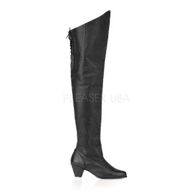 MAIDEN 8828 2 1 2 Heel Thigh Hi Pig Le Boot