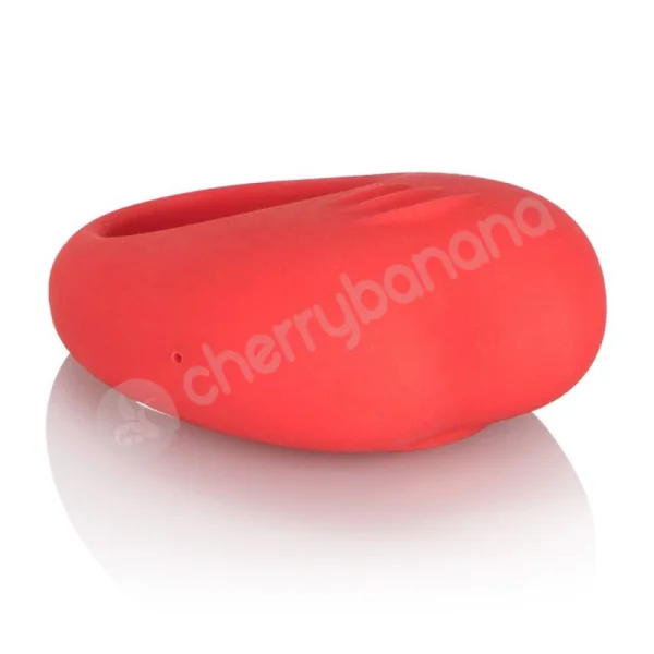 Colt Silicone Red Rechargeable Cock Ring