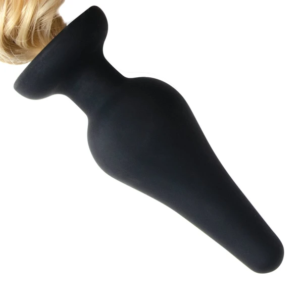 WhipSmart 4 Inch Blonde Pony Tail Plug — image 5 of 6