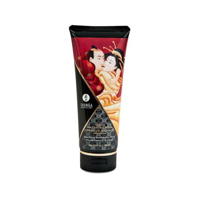 Shunga Massage Cream Strawberry 200 Ml Cream