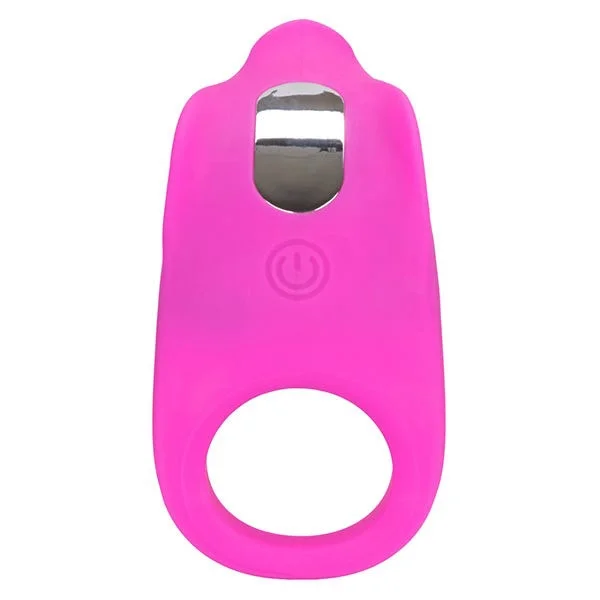 CalExotics Silicone Teasing Enhancer Vibrating Cock Ring