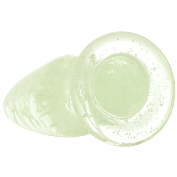 Firefly Glass - Tapered Plug - Small - Clear