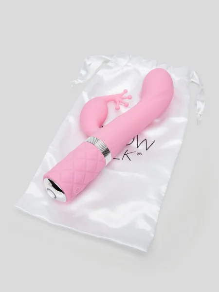 Pillow Talk Kinky Rechargeable Rabbit Vibrator — image 8 of 11