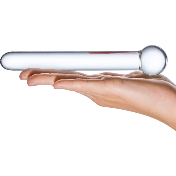 Gläs Straight Glass Dildo - Clear