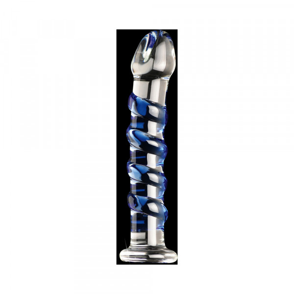Icicles No 5 Glass Dong 7 Inches Clear