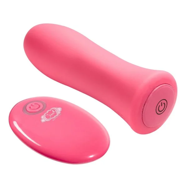 Cloud 9 Power Touch Rechargeable Wireless Bullet Vibrator With Remote Control - Pink
