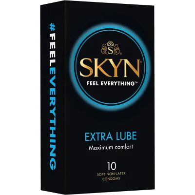 SKYN Extra Lubricated Condom 10 Pack 10 count