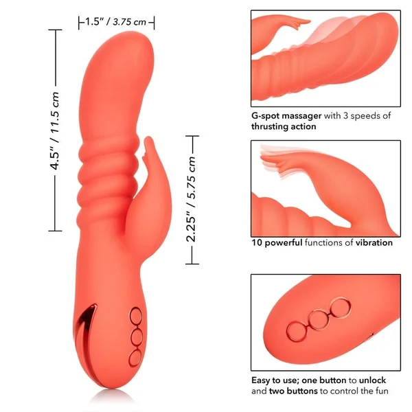 Orange County Cutie Thrusting Rabbit Vibrator — image 24 of 24