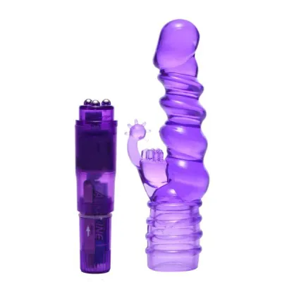 Royal Rocket Ribbed Rabbit Vibe Purple