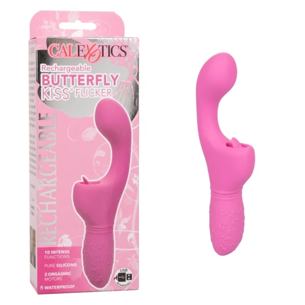 Calexotics Rechargeable Butterfly Kiss Flicker