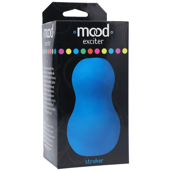 Doc Johnson Mood Stroker Exciter Blue — image 4 of 6