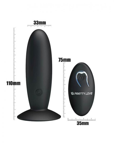 Remote Control Vibrating Anal Plug