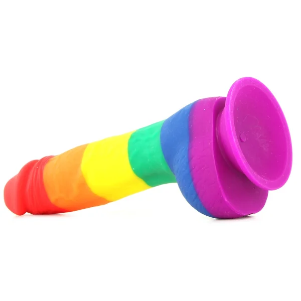 Colours Pleasures Pride Edition Silicone Dildo