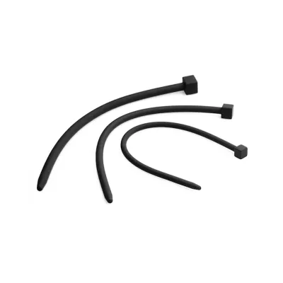 Bolted Deluxe Silicone Urethral Sounds Black