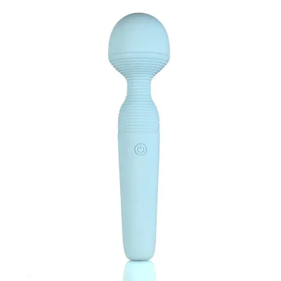 Grace Bendable Vibrating Pleasure Wand Blue