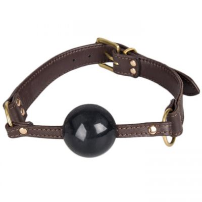 Bondara Luxe Dressage Dreams Soft Leather Ball Gag