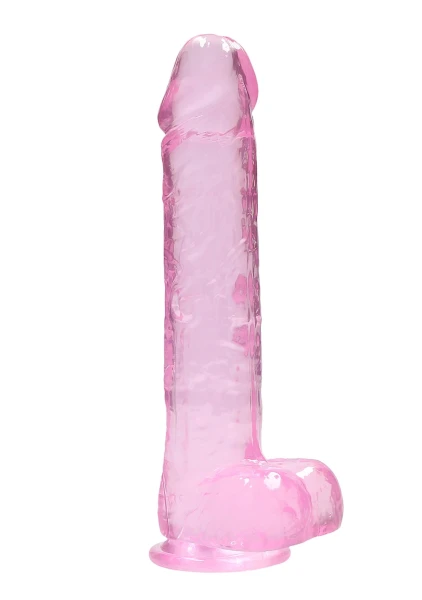 RealRock Realistic Dildo with Balls - 10" — image 12 of 19