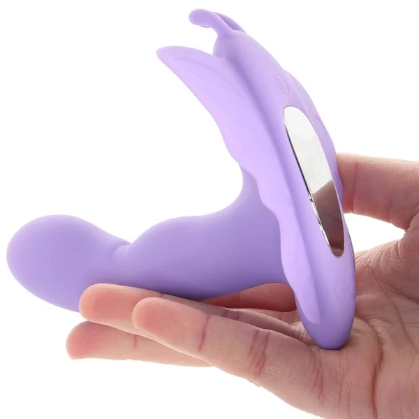 Venus Butterfly Silicone Remote Rocking Penis