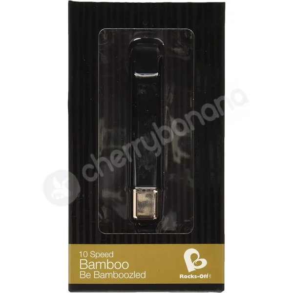 Rocks Off Bamboo Noir Gold 10 Speed Bullet Vibrator