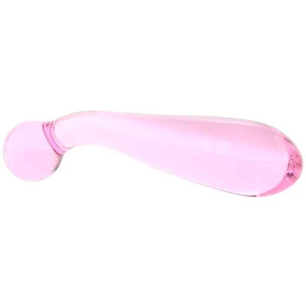 Crystal Glass G-Spot Wand by NS Novelties - Pink