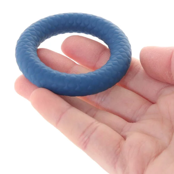 Link Up Optimum Vibrating Cock Ring Set Blue — image 7 of 8