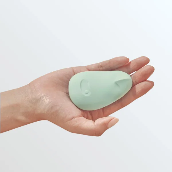 Dame Pom Flexible Palm Sized Vibrator - Jade Green