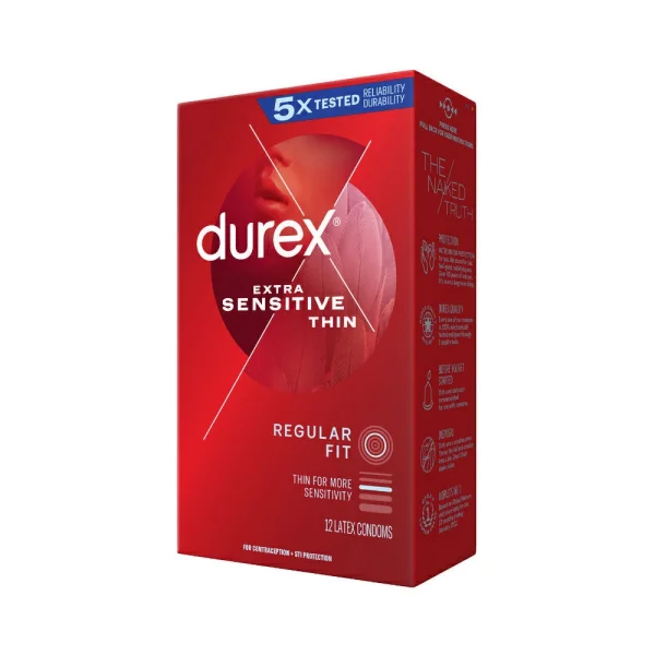 Durex Extra Sensitive 'Thin' Condoms — image 6 of 7