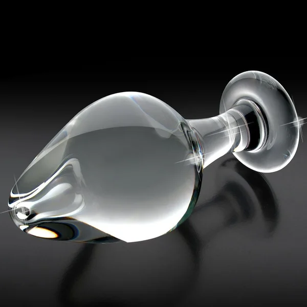 Icicles No. 25 Glass Anal Butt Plug by Pipedream Products — image 2 of 5