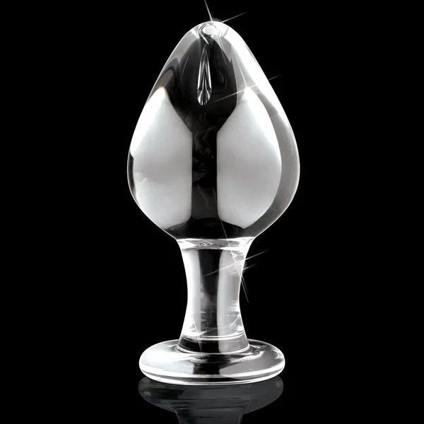 Icicles No. 25 Glass Anal Butt Plug by Pipedream Products — image 3 of 5