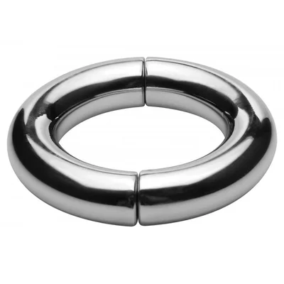 Mega Magnetize 1 75 Inch Stainless Steel Magnetic Cock Ring by Master Series
