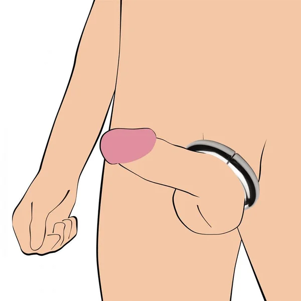 Mega Magnetize 1.75 Inch Stainless Steel Magnetic Cock Ring by Master Series — image 3 of 5