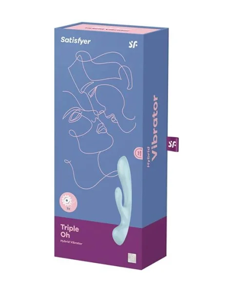 Satisfyer Triple Oh Light Blue