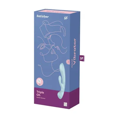 Satisfyer Triple Oh Light Blue