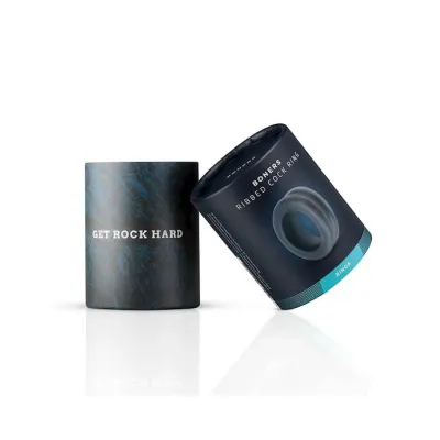 Boners Double Design Cock Ring Grey