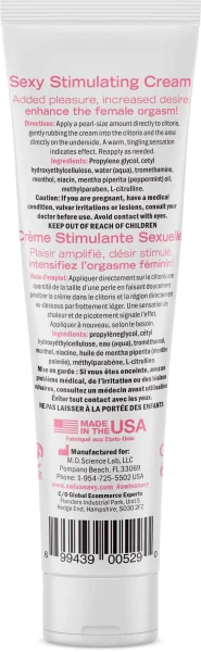 Desire - Sexy Stimulating Cream - 2 Fl. Oz.