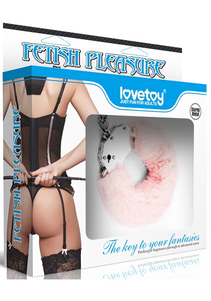 Pink Fluffy Handcuffs