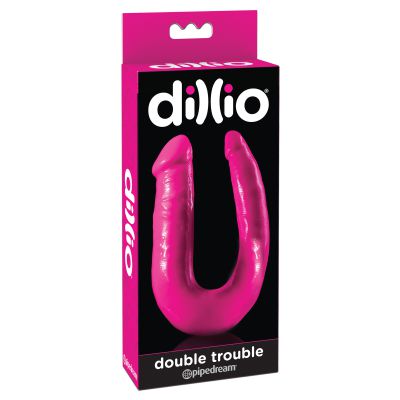 Double Trouble Pink Dildo