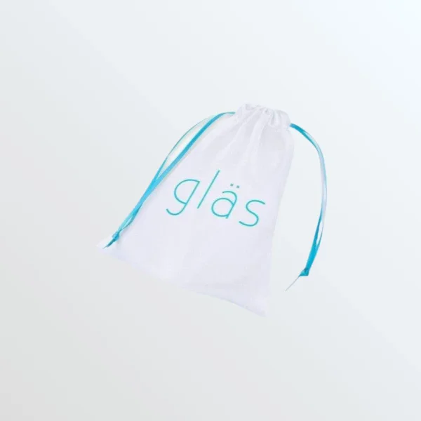 Gläs Double Penetration Swirly Galss Dildo and Butt Plug Set