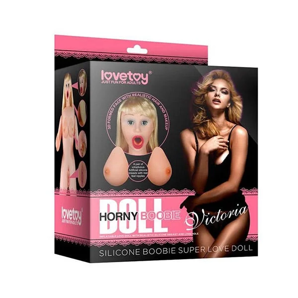 Lovetoy Victoria Blonde Silicone Boobie Super Love Doll