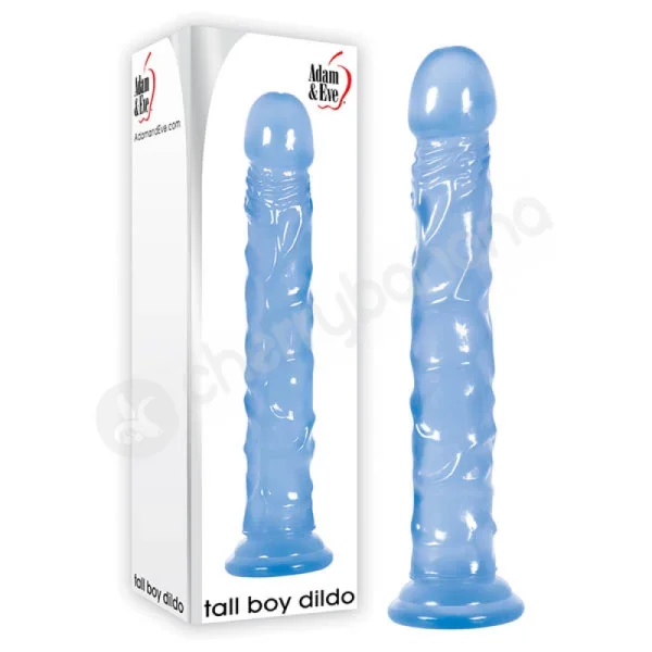 Adam & Eve Blue Tall Boy Dildo
