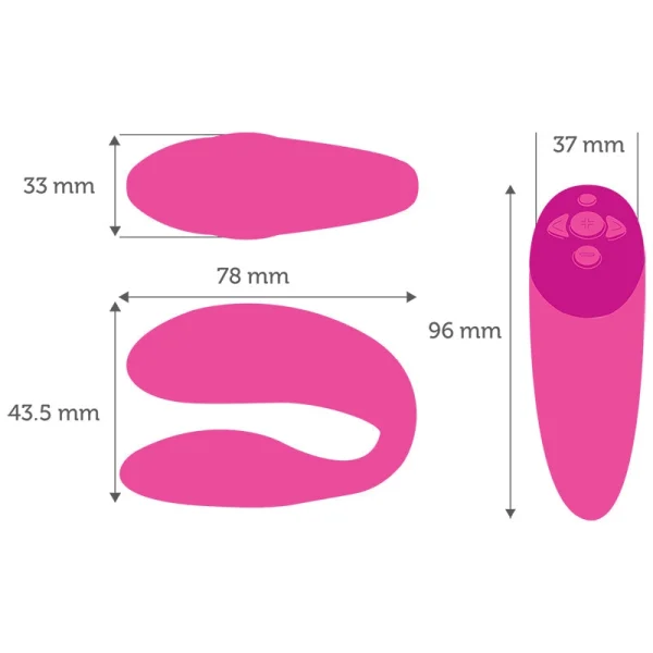 We-Vibe Chorus Couples Remote Control Vibrator — image 5 of 15