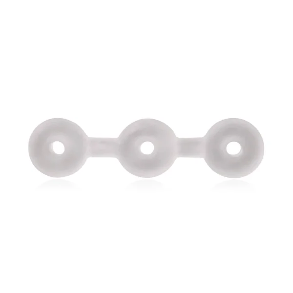 Triple Donut Ring - Clear