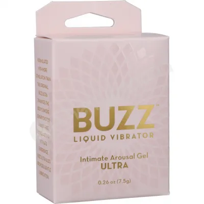 Doc Johnson Buzz Ultra Liquid Vibrator Intimate Arousal Gel 7 5g