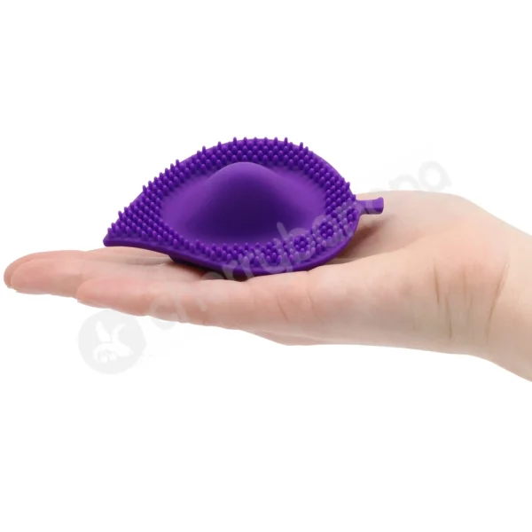 Cherry Banana Purple Vibrating Love Leaf Stimulator