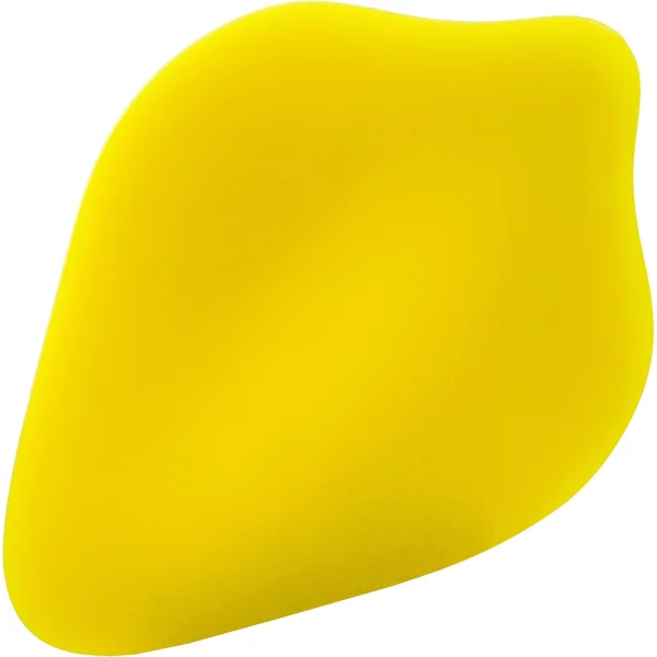 b.cush Honeybunch Soft Silicone Dildo Base with Vibe Pocket for Harness Play - Sunshine