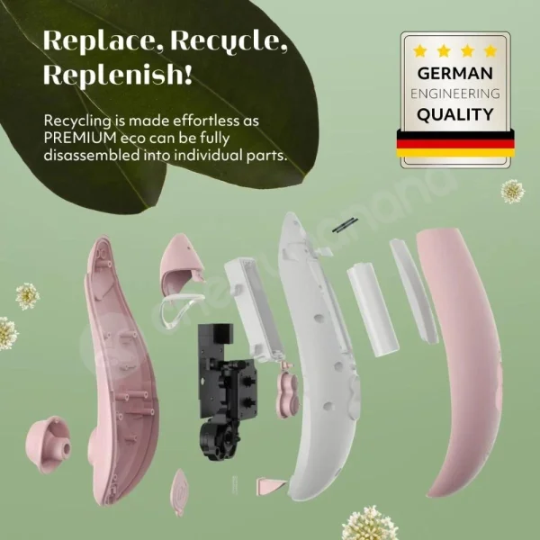 Womanizer Premium Eco Rose Pleasure Air Clitoral Stimulation Sex Toy