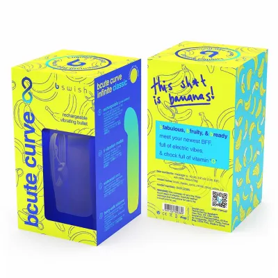 G Spot Vibrators B Swish Bcute Classic Curve Infinite Le Citrus Yellow